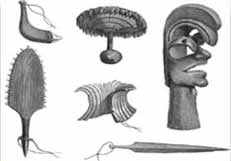 Ancient Weapons of Hawaii Carving